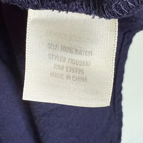 Blue Rain Tunic Top Embroidered Shirt Dress Tassels Size Medium - Picture 4 of 5